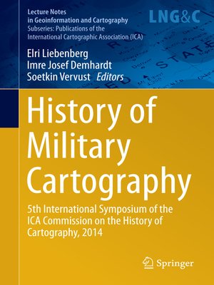 cover image of History of Military Cartography